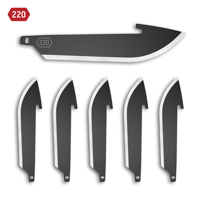 Outdoor Edge 2.2" Drop-Point Blades 6 Packs