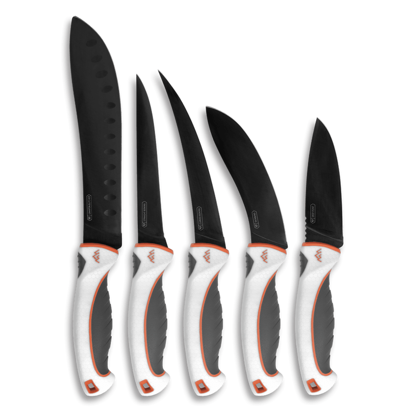 Outdoor Edge Ergo Max 6 Piece Professional Grade Processing Knife Set