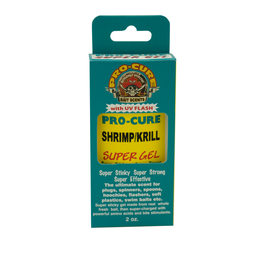 Pro-Cure Shrimp Krill Super Gel 2oz bottle