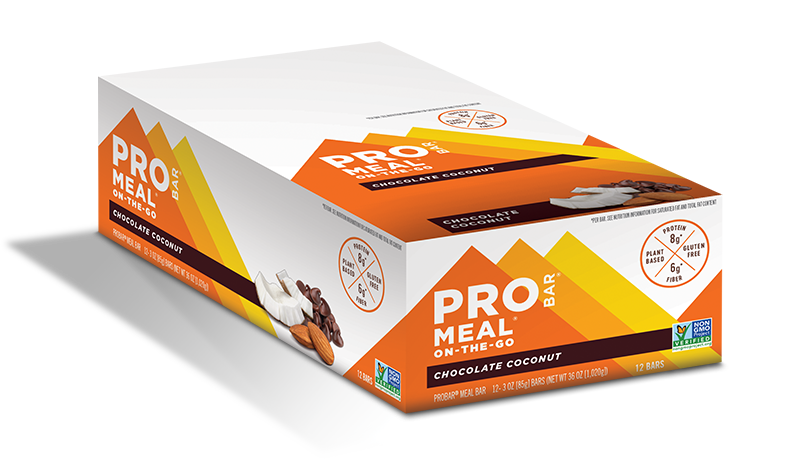 Probar Meal Bar Chocolate Coconut 12-Pack