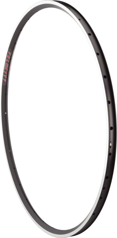 Velocity A23 Rim - 700 Rim Black/Silver 32H Clincher