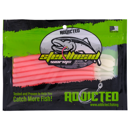 Addicted Fishing The "Redemption" Steelhead Worms