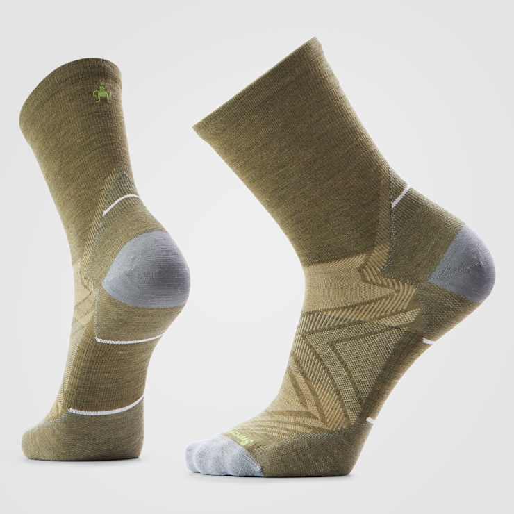 Smartwool Run Zero Cushion Mid Crew Socks Men's