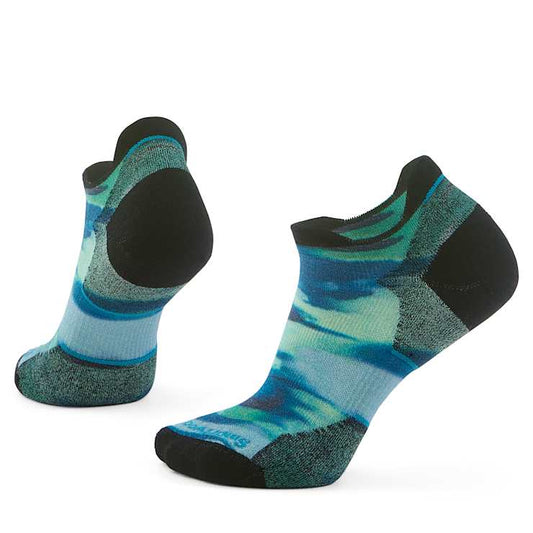 Run Brushed Print Low Ankle Socks Women's