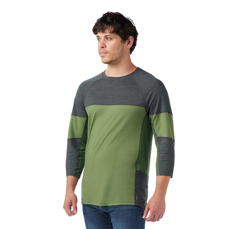 Smartwool Men's Mountain Bike 3/4 Sleeve Jersey