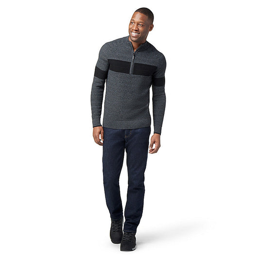 Smartwool Ripple Ridge Stripe Half Zip Sweater Men's