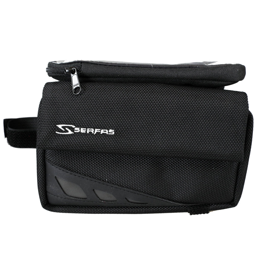 Serfas Stem Dual Phone Bag - Velcro