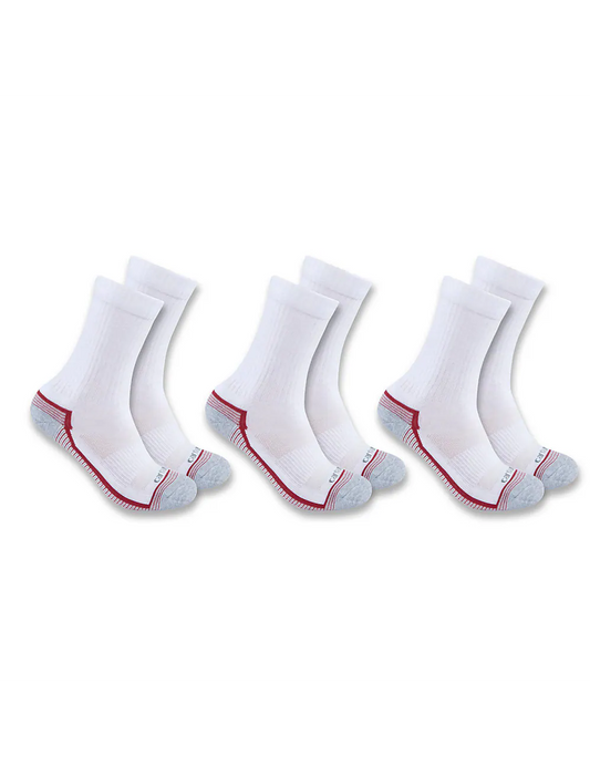 Carhartt ForceĀ® Midweight Crew Sock 3 Pack Women's