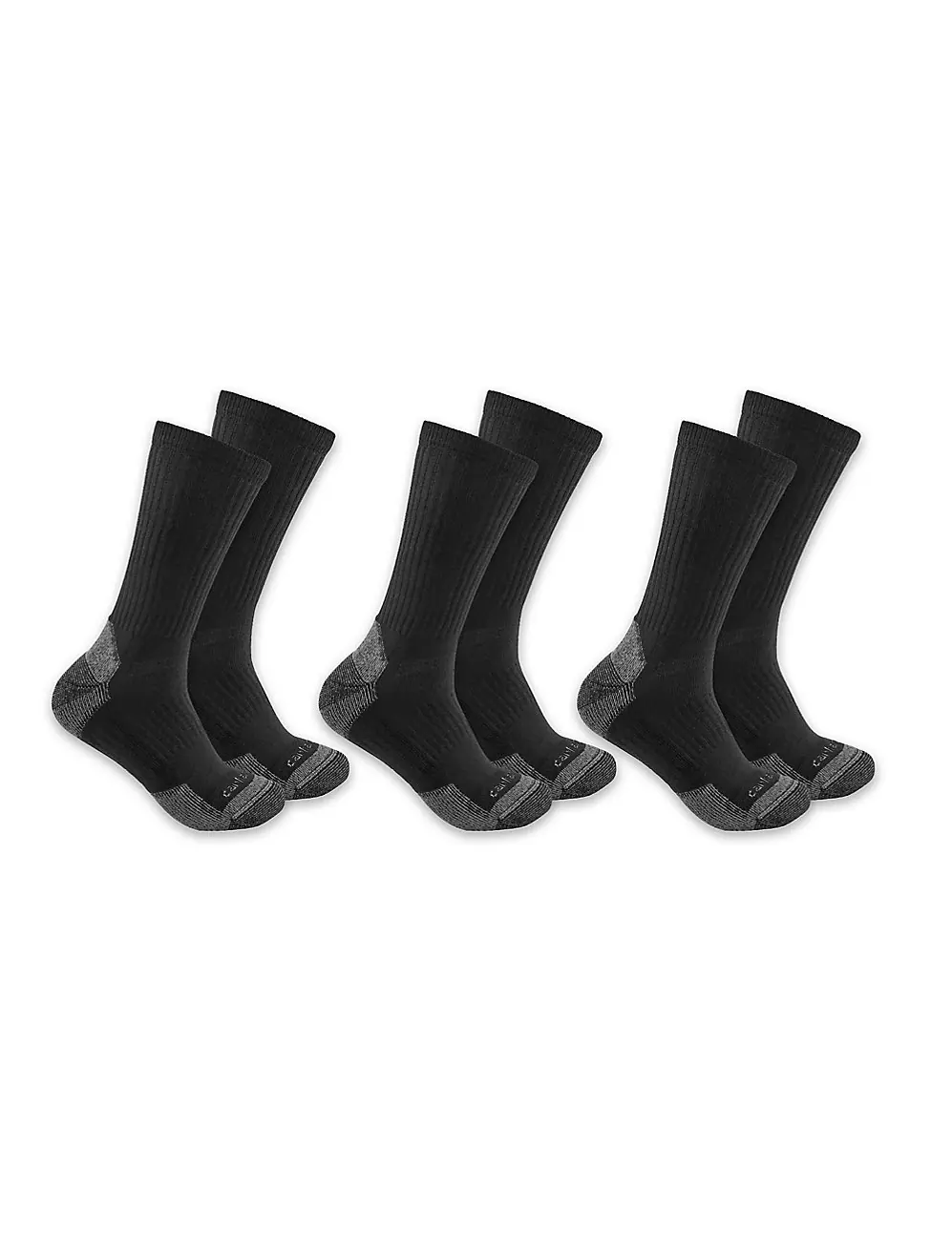 Carhartt Midweight Cotton Blend Crew Sock 3-Pack Men's
