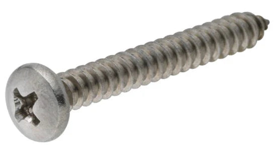 Hillman Sheet Metal Screws, Zinc, Phillips Pan Head, #14 X 1-1/2-in - 100 Pack