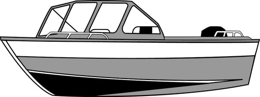 Carver Outboard Jet Boat Cover