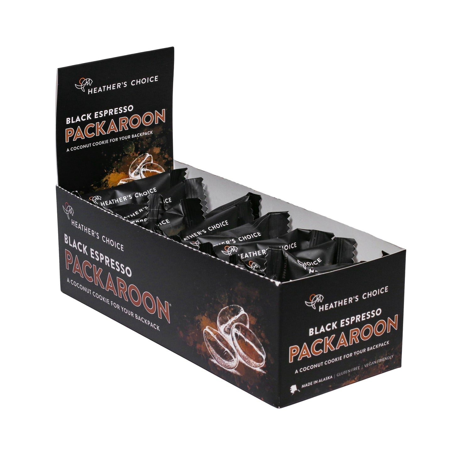 Heather's Choice Black Espresso Packaroons