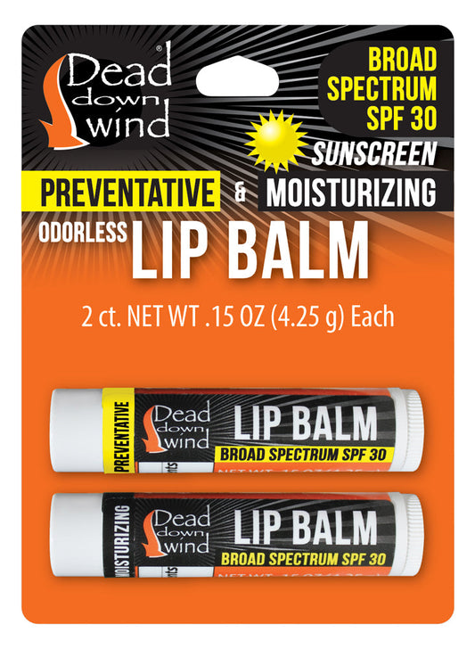 Dead Down Wind Spf30 Odorless Lip Balm