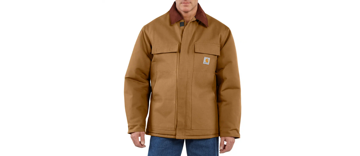 Carhartt Loose Fit Firm Duck Insulated Traditional Coat Men's