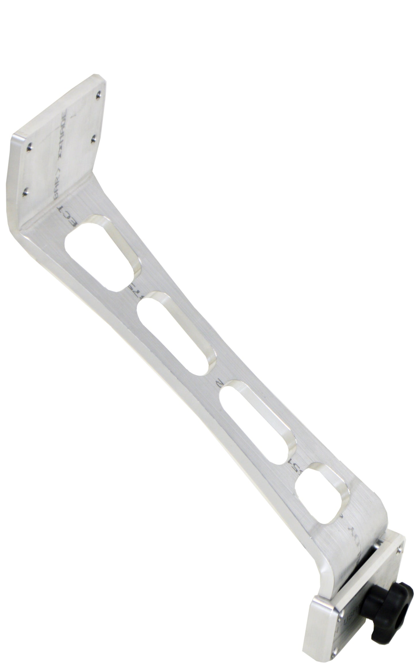 FishEng Products Aluminum 15" Bent Extreme Rod Extension & Base