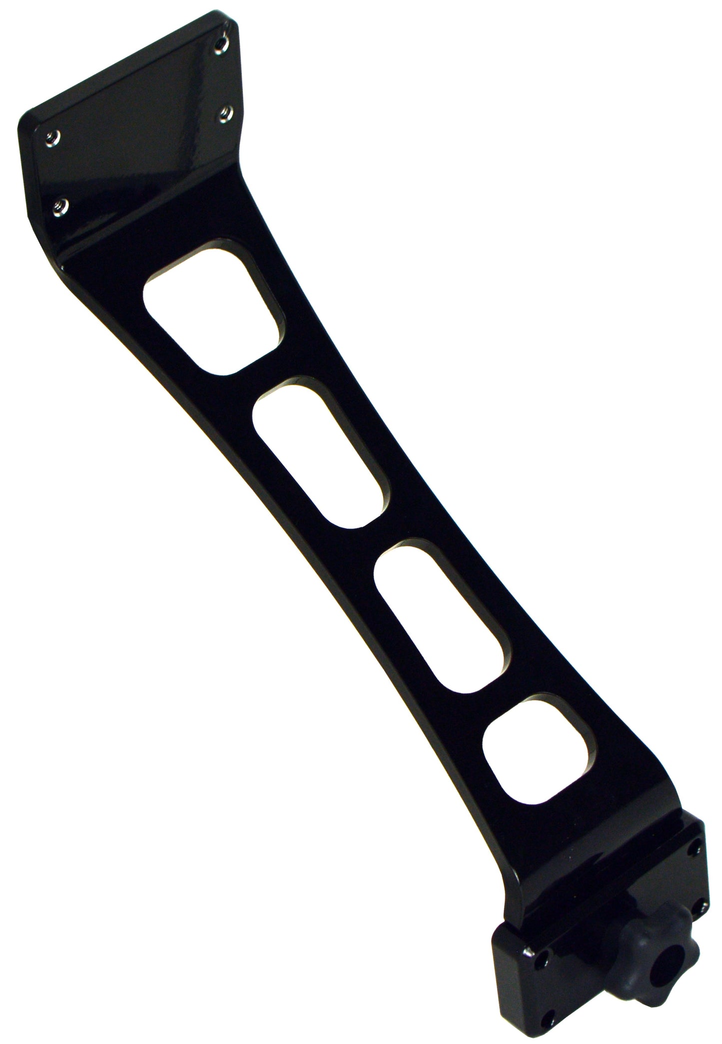 FishEng Products Powder Coated Aluminum 15" Bent Extreme Rod Extension & Base