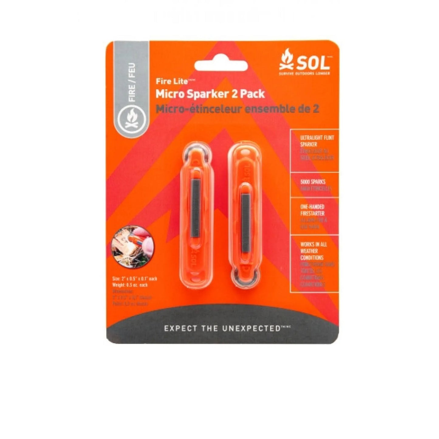 Adventure Medical Kits Fire Lite Micro Sparker