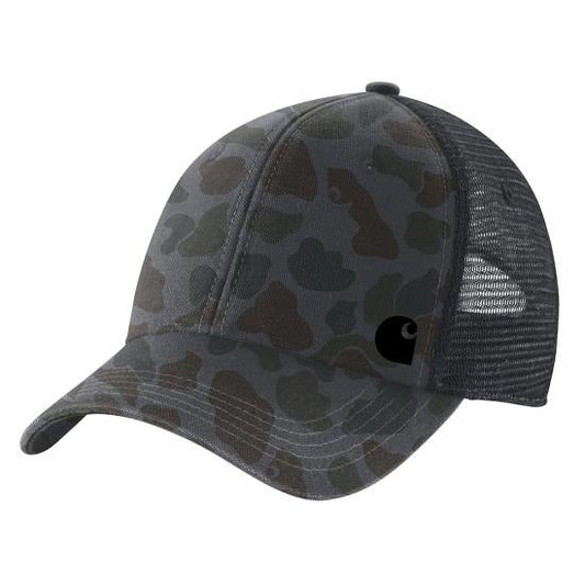 Carhartt Canvas Mesh-Back Camo Cap