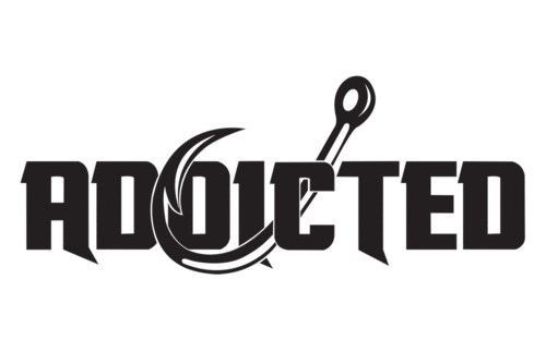 Addicted Fishing Boat Decal