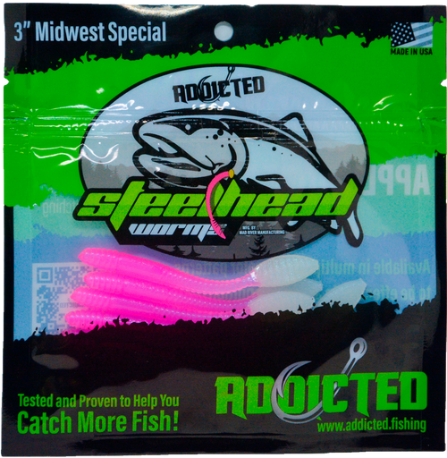 Addicted Fishing Red Fever - 3" Midwest Special