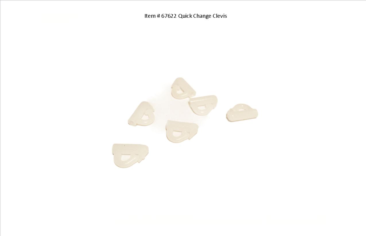 Poulsen Cascade Clevis Quick Change Small 6/Pk