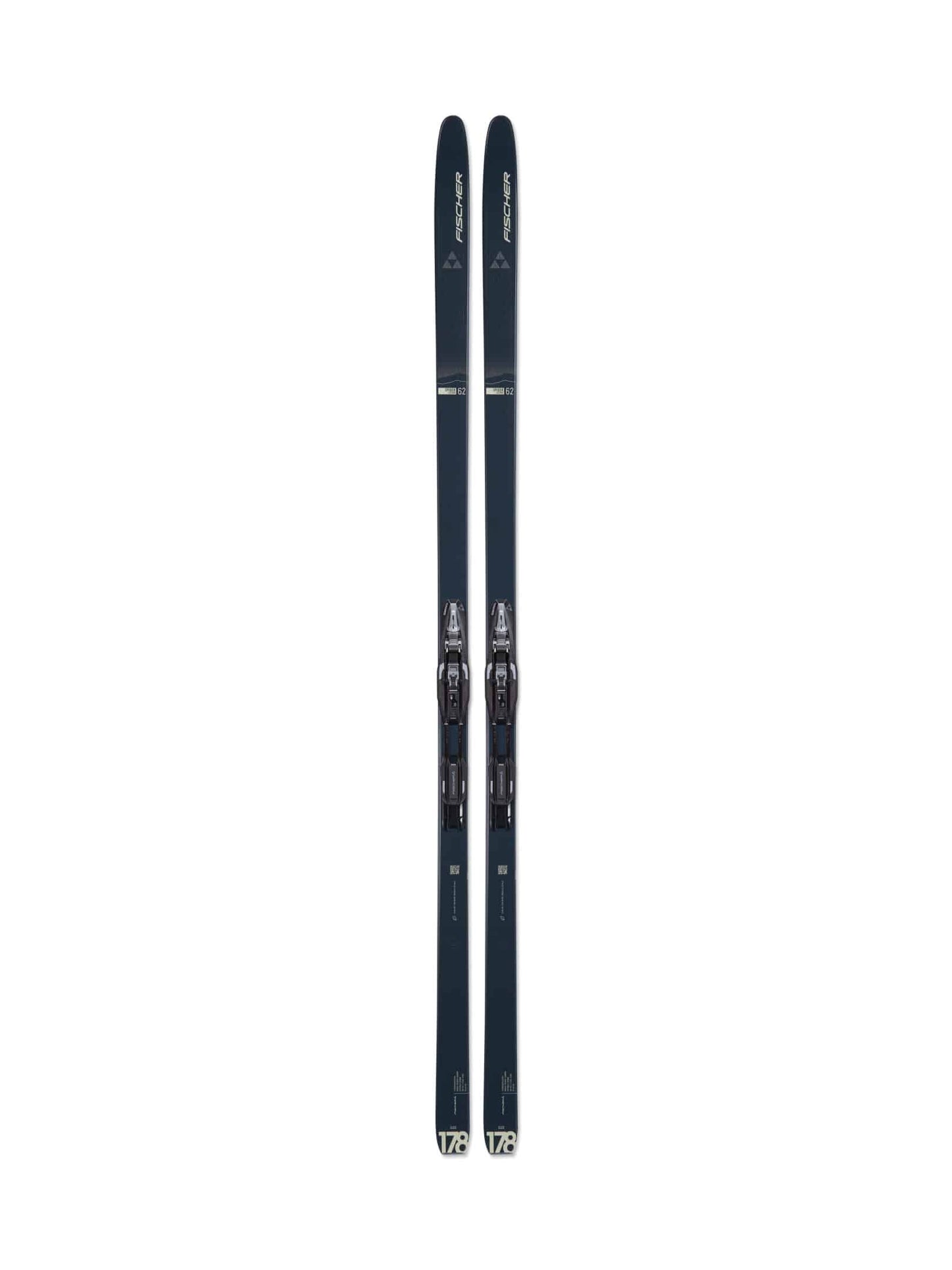 Fischer SPIDER 62 Crown Xtralite Mounted Ski