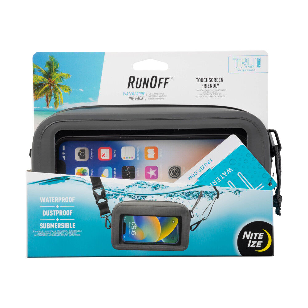Nite Ize Runoff Waterproof Hip Pack Charcoal