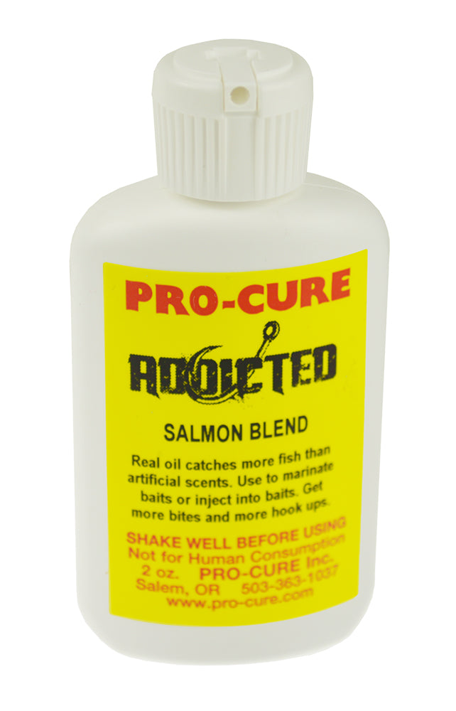 Pro-Cure Addicted Blend Salmon Baitfish Oils & Uv Flash