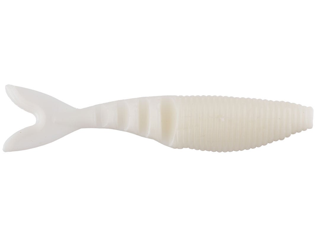YAM-134-06-03 4 in. Zako Cream White Fishing Lure - Pack of 6