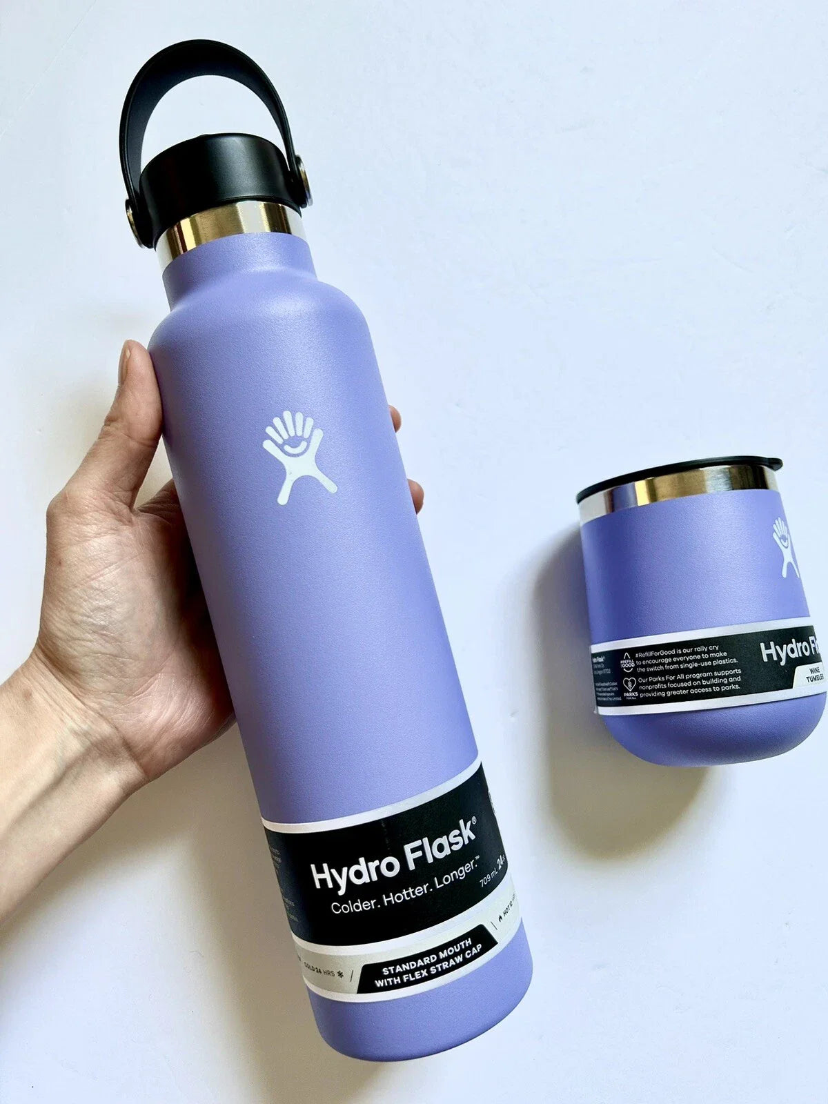 Hydro Flask 24oz Standred flex Strew Cap