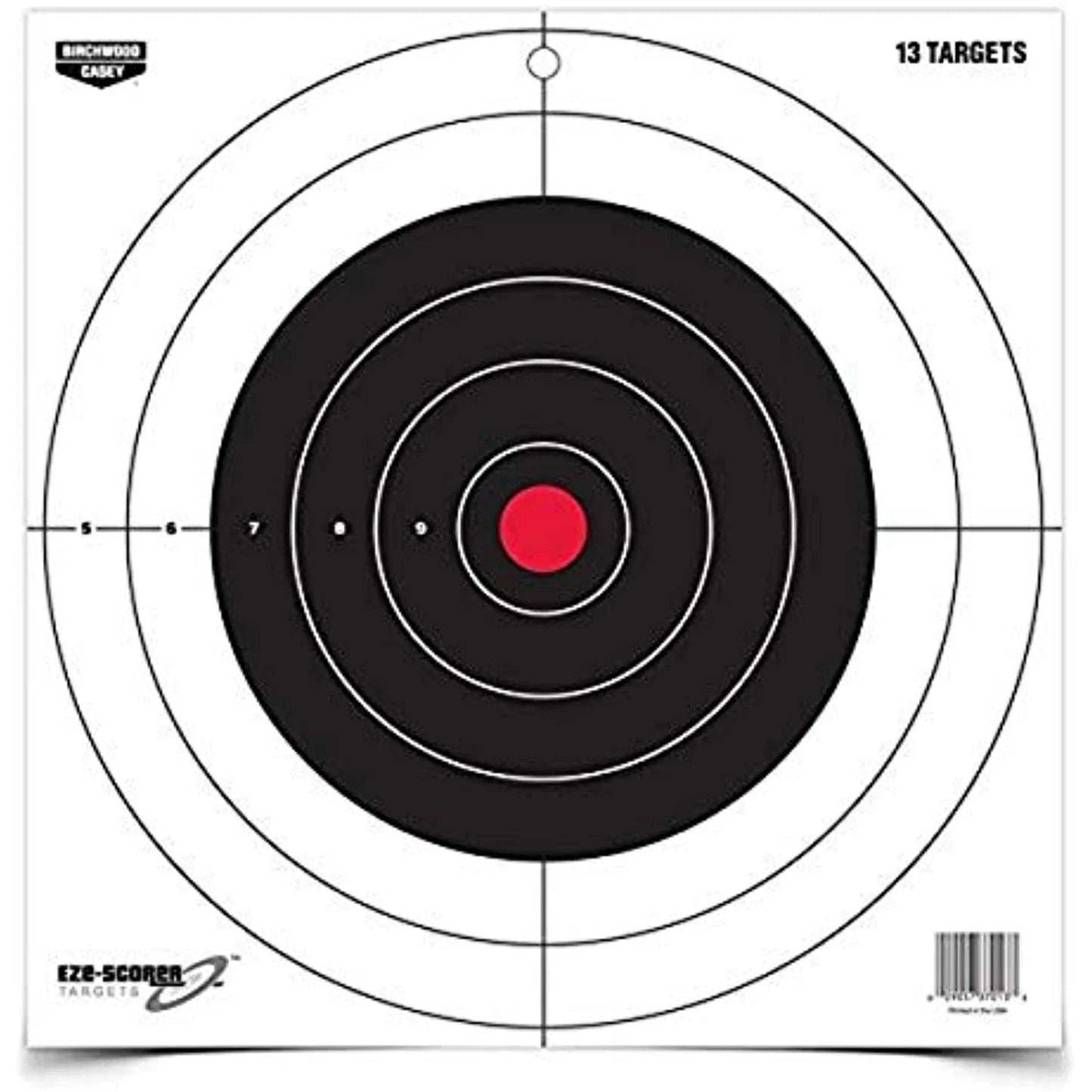 GSM Eze-Scorer 12-Inch Bull's-Eye Paper Target - 13 Sheet Pack