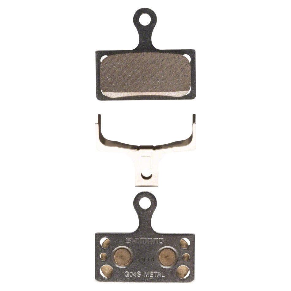 Shimano G04S-MX Disc Brake Pads - Metal/Steel