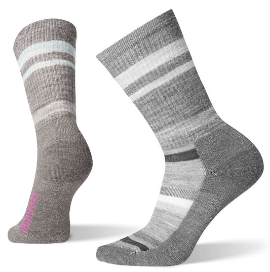 Smartwool Women'S Striped Light Crew Hiking Socks