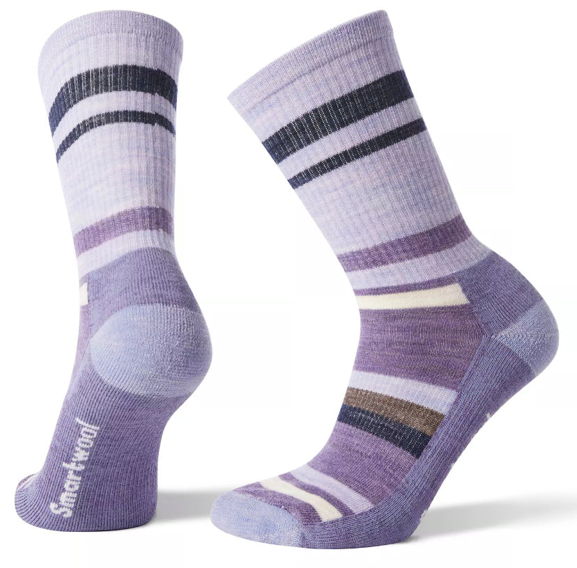 Smartwool Women'S Striped Light Crew Hiking Socks