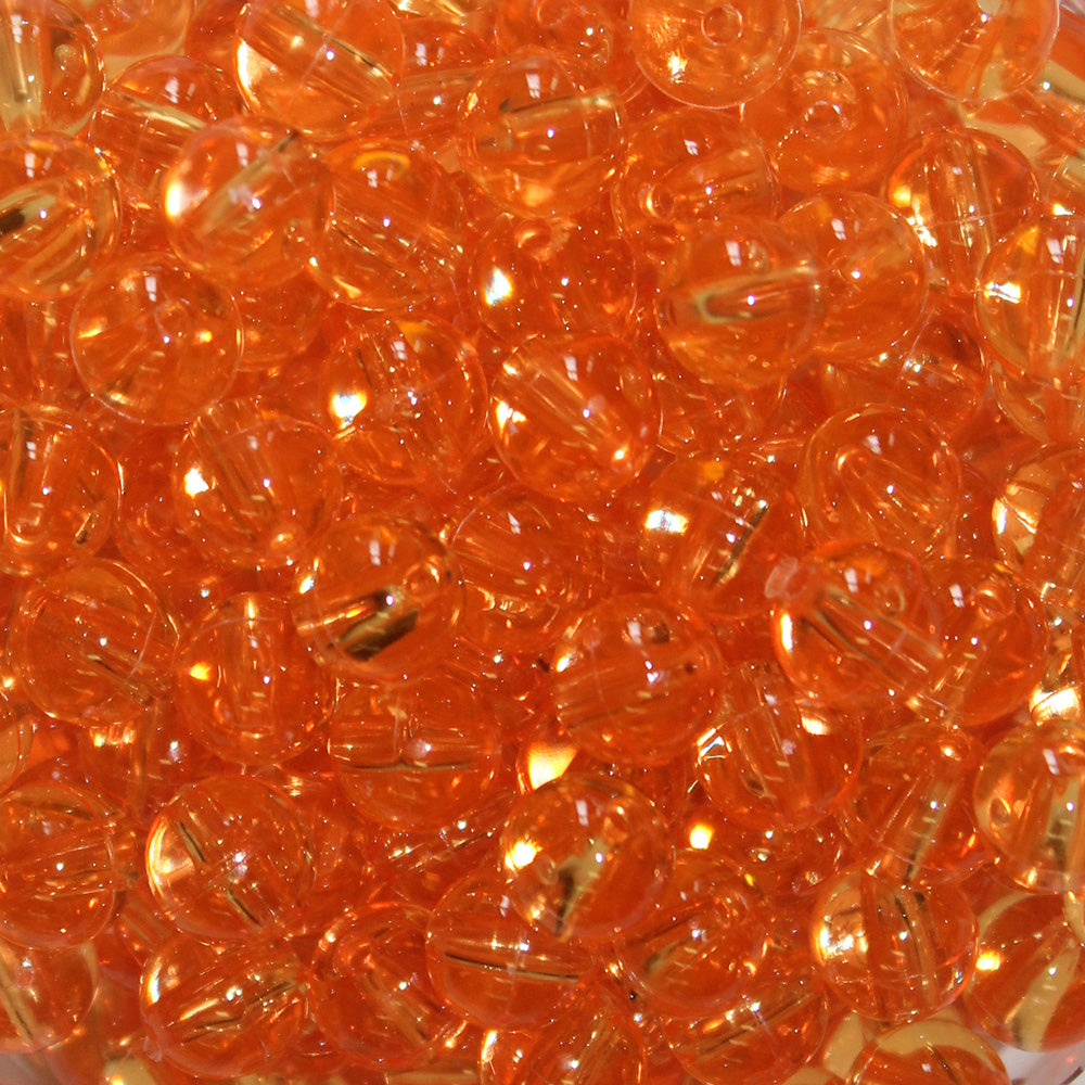 Troutbeads Orange Clear