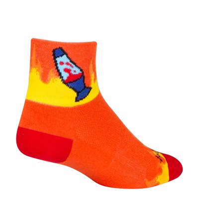 SockGuy Lava Lamp Acrylic 6" Socks