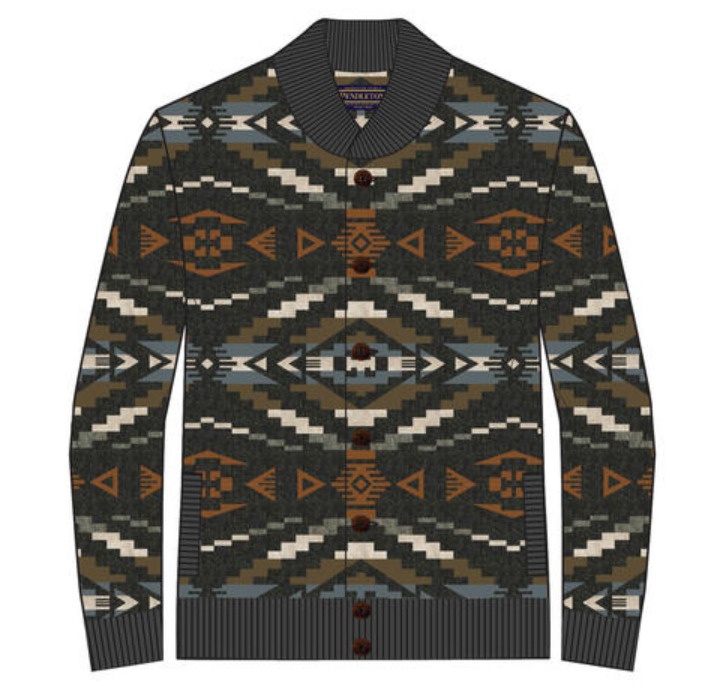 Pendleton Carico Cotton Cardigan