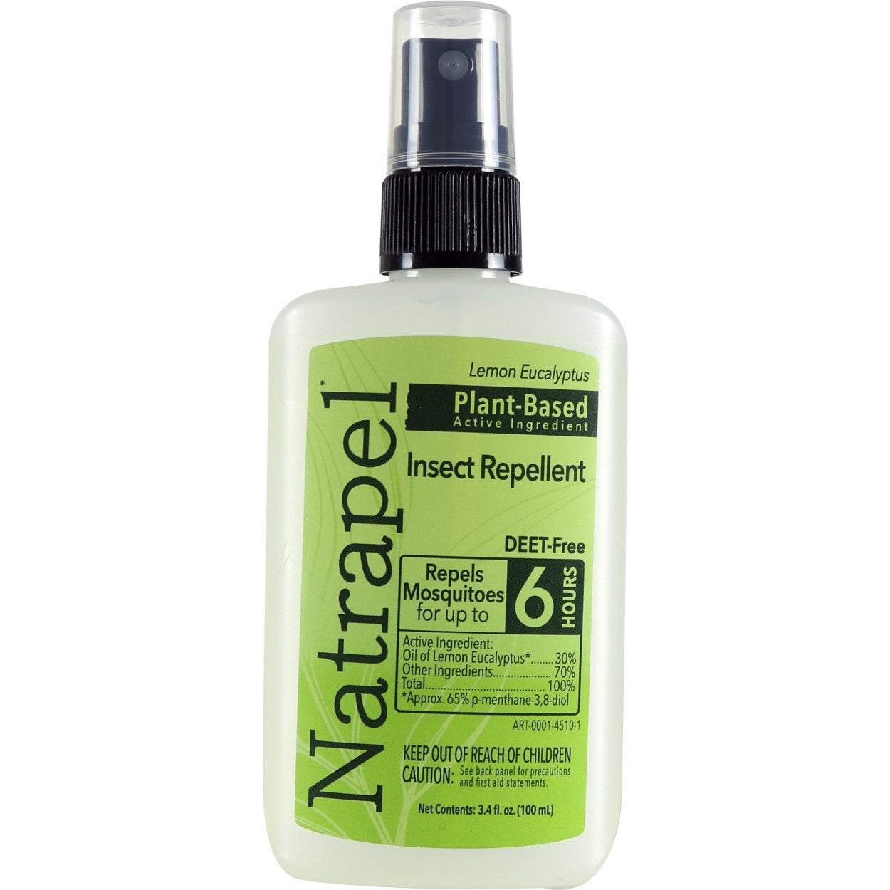 Natrapel Lemon Eucalyptus 3.4 oz