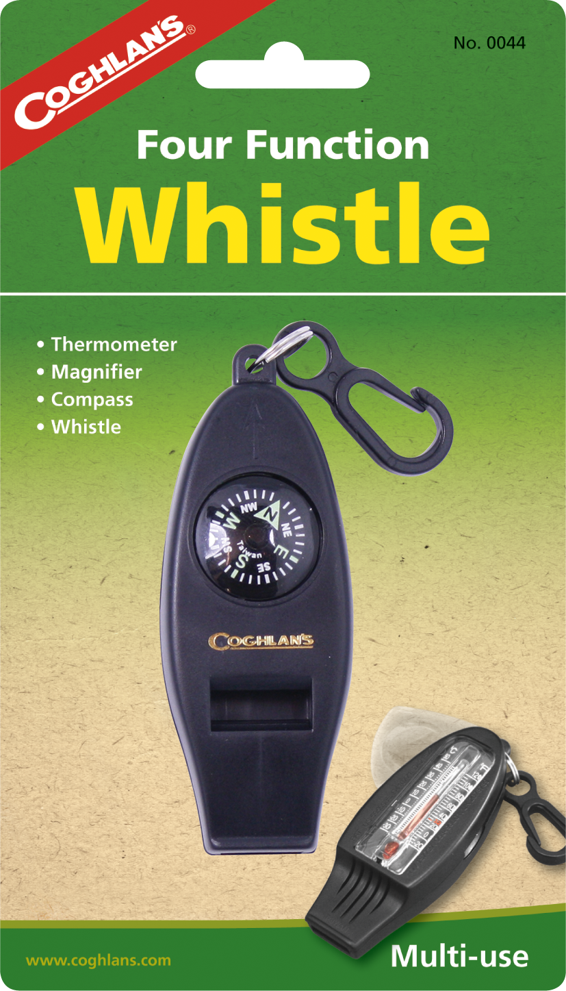 Coghlan's Four Function Whistle