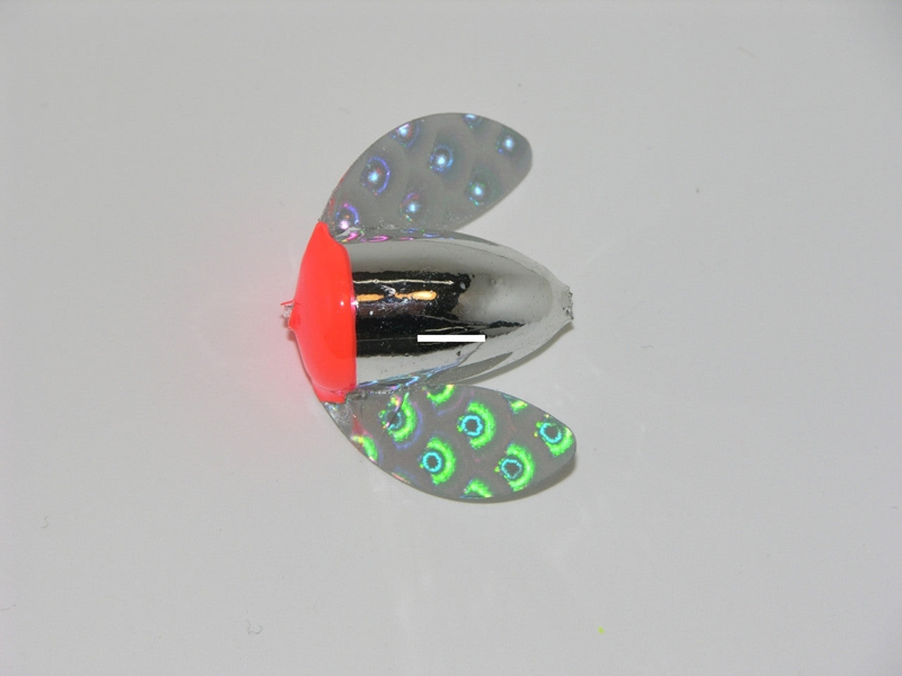Yakima Bait Spin-N-Glo B12-Sz 0 Nickel Plate Chartreuse Head Mylar Chartreuse Wing