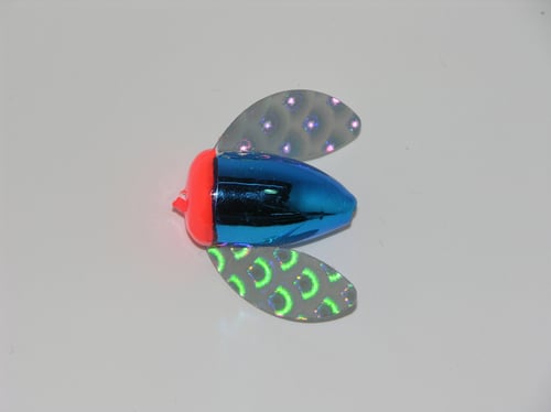 Yakima Bait Spin-N-Glo B12-Sz 2 Metallic Blue Mylar Wing