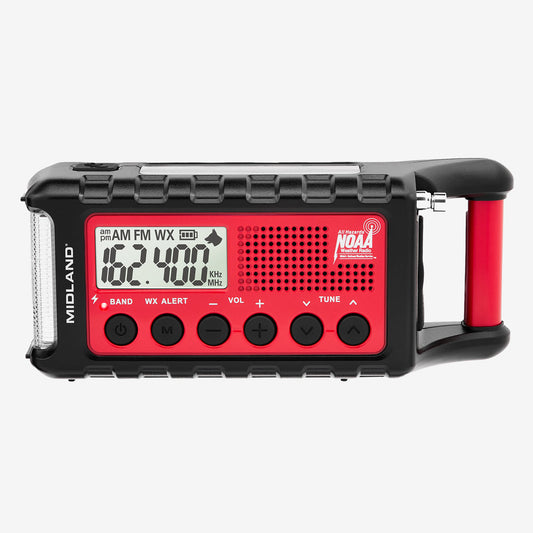 Midland ER310 Portable Emergency Crank Weather Radio