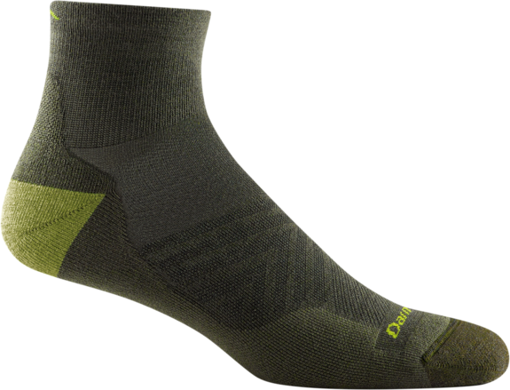 Darn Tough Run 1/4 Ultra-Lightweight With Cushion Socks - Ascent Outdoors LLC