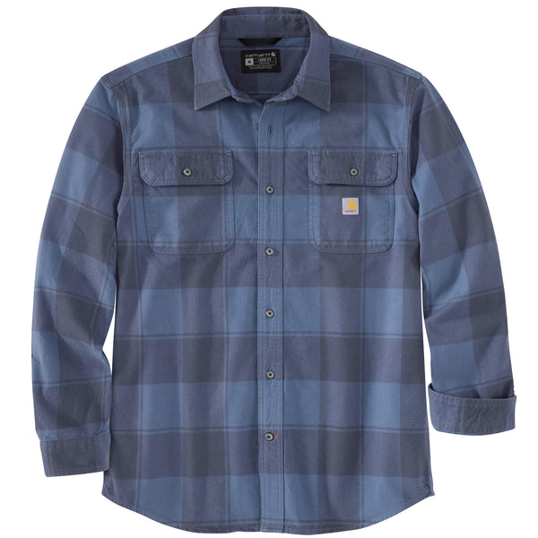 Carhartt  Loose Fit Heavyweight Flannel Long Sleeve Plaid Shirt Men's