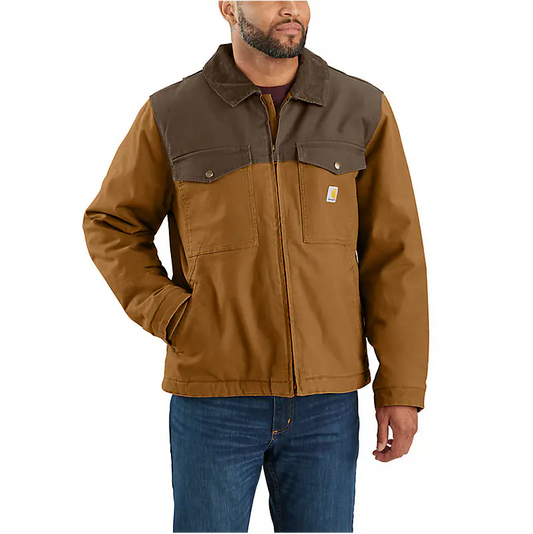 Carhartt Men's Montana Rugged Flex Relaxed Fit Duck Detroit Jacket
