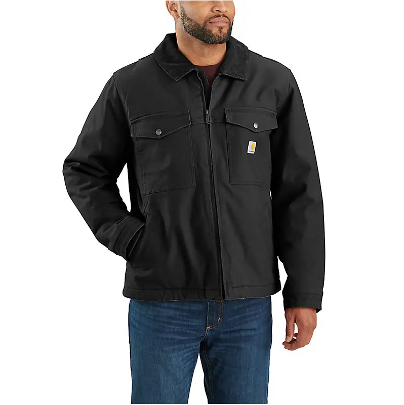 Carhartt Men's Montana Rugged Flex Relaxed Fit Duck Detroit Jacket