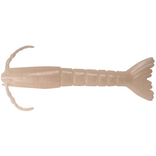 Berkley Gulp! Saltwater Shrimp - 3in - Pearl White - GSSHR3-PW