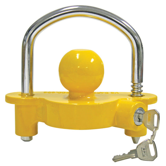 Reese Steel Universal Fit Trailer Coupler Lock with Two Keys
