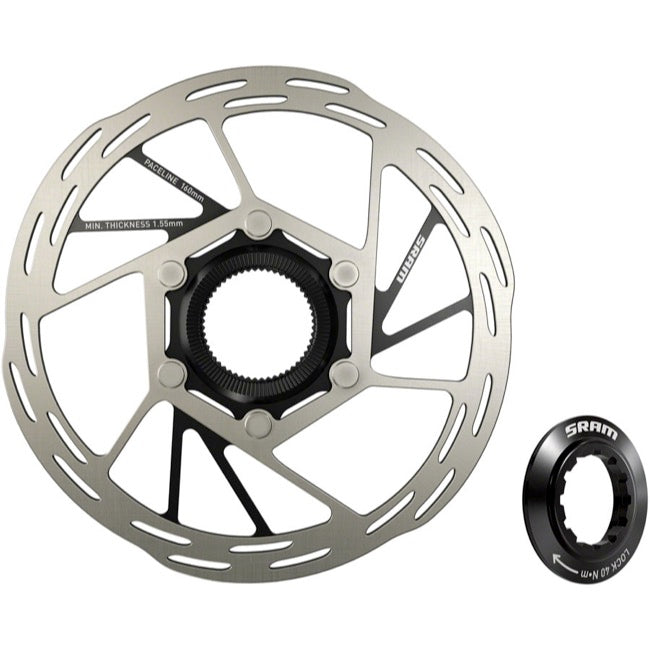 Sram Paceline Center Lock Disc Rotor/Lockring