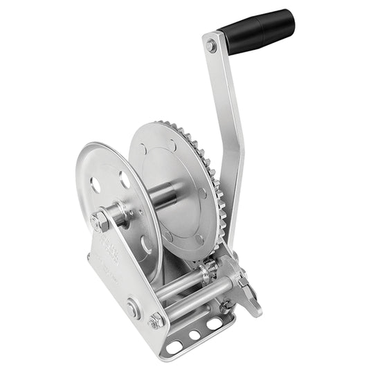 Fulton 142100 Single-Speed Manual Trailer Winch - 1100 Lbs.